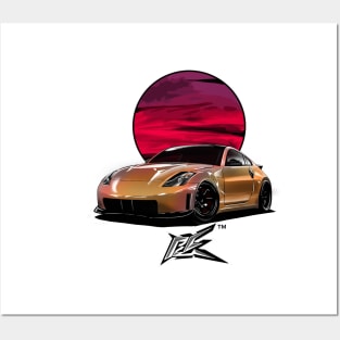 nismo 350z pearl orange Posters and Art